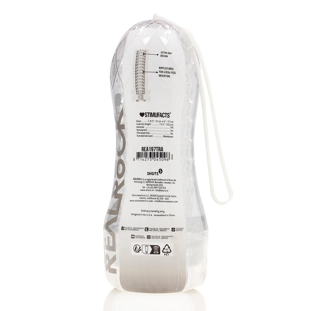 Easy Rider - Textured Masturbator - Transparant - Afbeelding 3