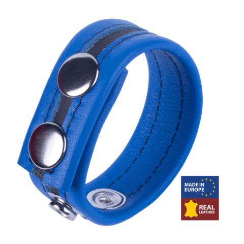 Tippy - Leren Cockring - Blauw