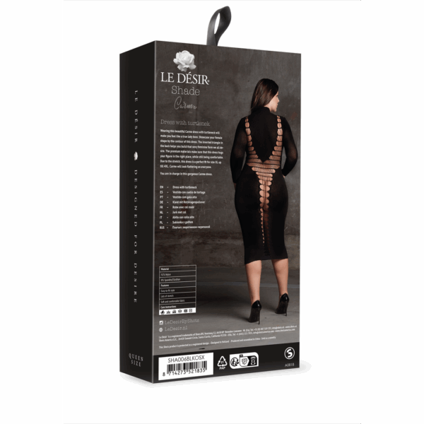 Carme XI - Jurk met Col - Plus Size - Afbeelding 3