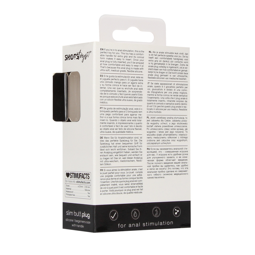 Slim Beginner Butt Plug - Afbeelding 3