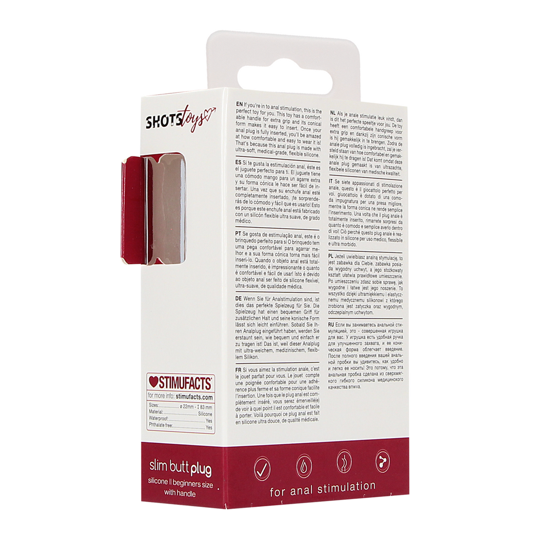 Slanke Beginner Butt Plug - Afbeelding 3