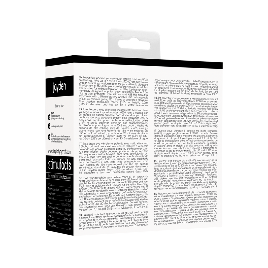 Jayden - Dual Vibrating Toy with Remote Control - Afbeelding 3