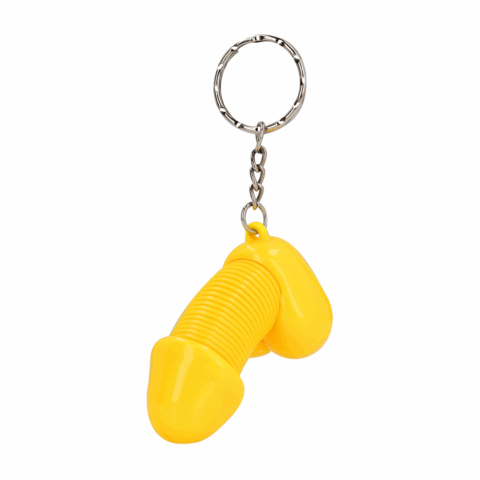Super Dicky - Sleutelhanger - Geel