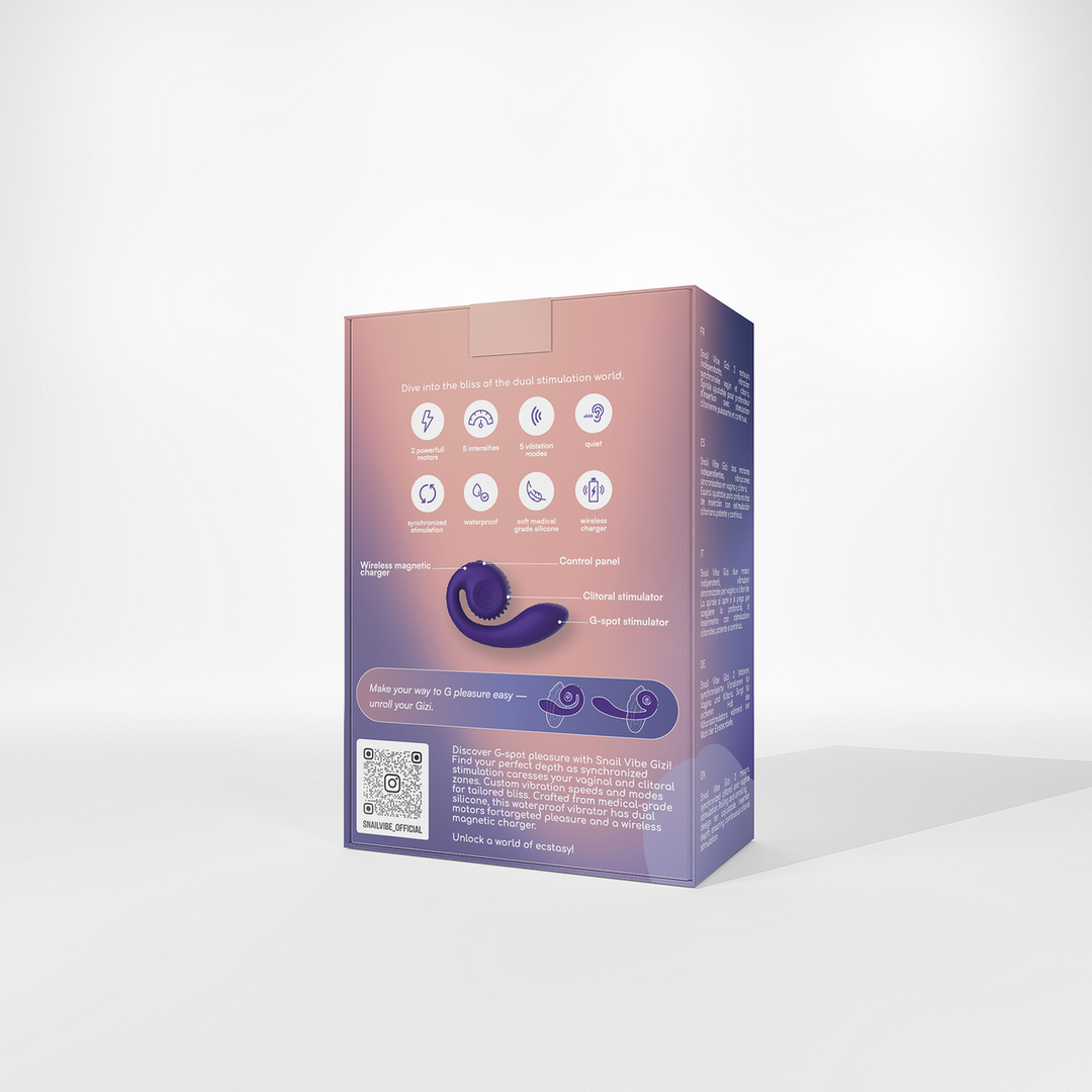 GIZI - Dual G-Spot Stimulator - Purple - Afbeelding 3