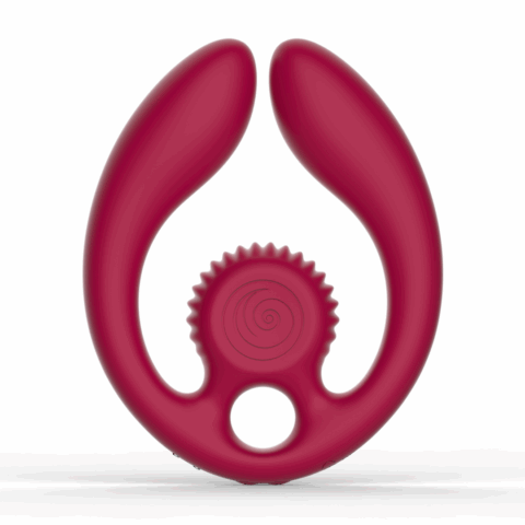 GIZI Duo - Dual Couples Stimulator - Bordeauxt