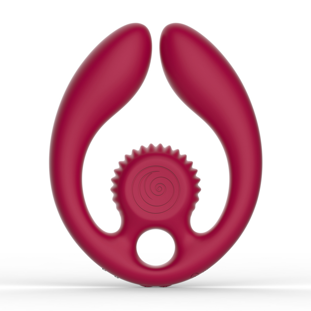 GIZI Duo - Dual Couples Stimulator - Bordeauxt