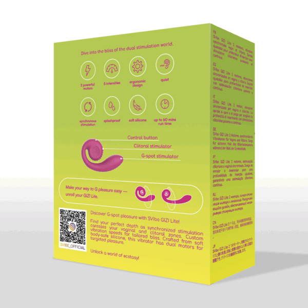 GIZI Lite - Dual G-Spot Stimulator - Zoete Dragonfruit - Afbeelding 3