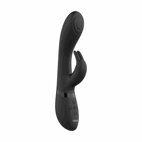 Cato - Pulse G-spot Konijn - Zwart