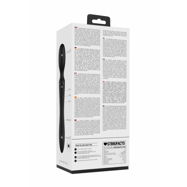 Enora - Wand  Vibrator - Zwart - Afbeelding 3