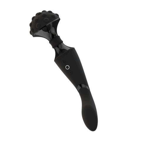 Shiatsu - Buigbare Massager Wand - Zwart
