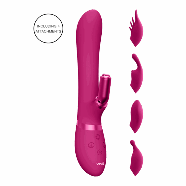 Chou - G-Spot Rabbit  Clitoral Stimulator - Roze