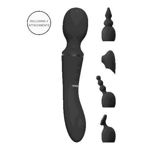Nami - Pulse Wave  Vibrating Wand - Zwart