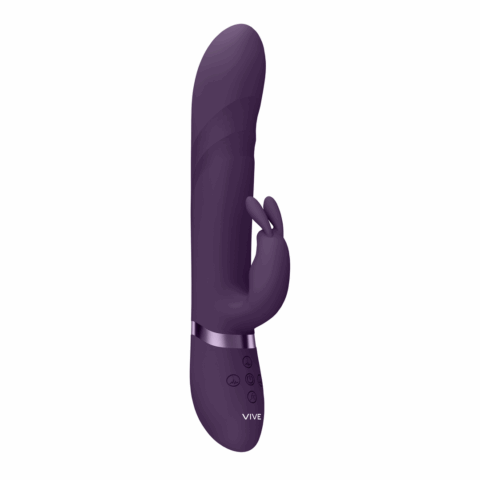 Nari - Vibrerende en Draaiende Parels, G-Spot Rabbit - Paars