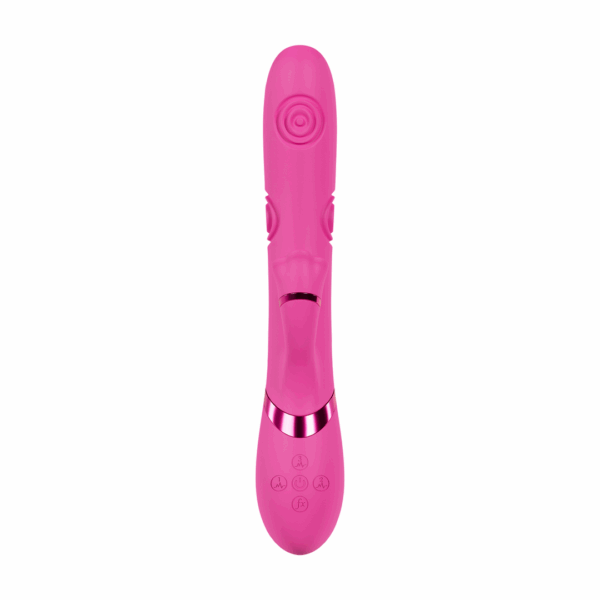 Fiore - G-Spot Air Wave Vibrerende en Kloppende Flared Clitorale Stimulator - Roze - Afbeelding 3