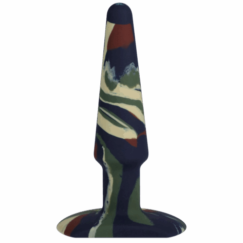 Groovy - Silicone Anale Plug - 5 / 12 cm - Camouflage