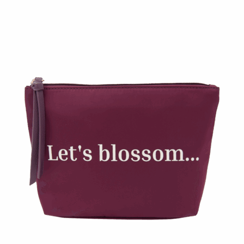 Laten we bloeien - Pouch - Paars