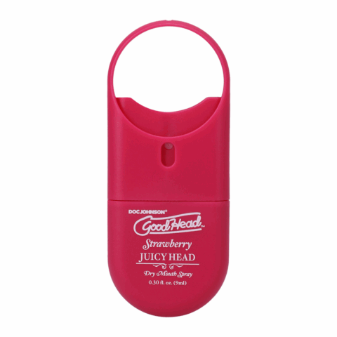 Juicy Head - Dry Mouth Spray To-Go - Aardbei - 0.3 fl oz / 9 ml