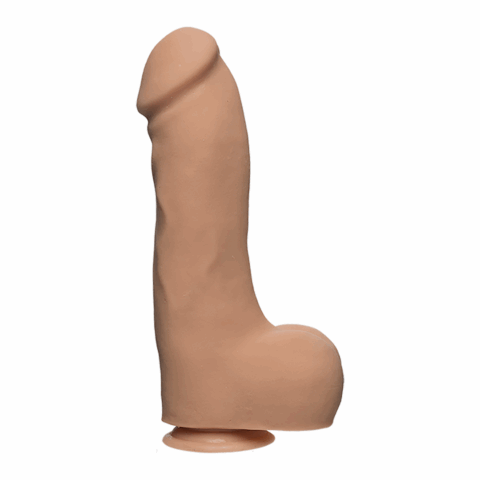 Master D - Realistische ULTRASKYN Dildo met Ballen - 12 / 30 cm