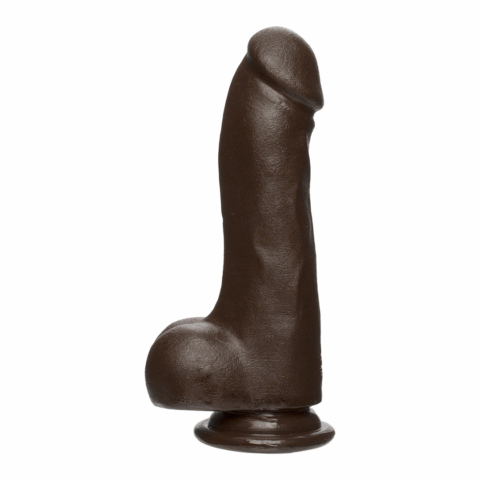 Master D - Realistic FIRMSKYN Dildo met Ballen - 7 / 18 cm