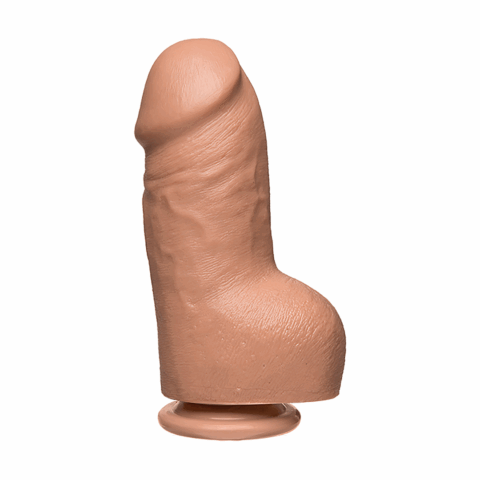Fat D - Realistic FIRMSKYN Dildo met Ballen - 8 / 20 cm