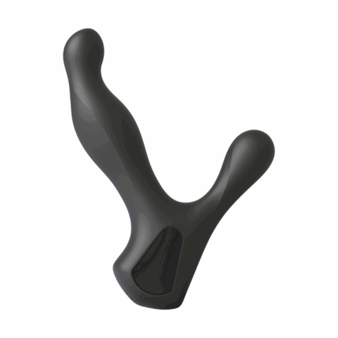 Silicone Prostate Massager met Rotating Edges