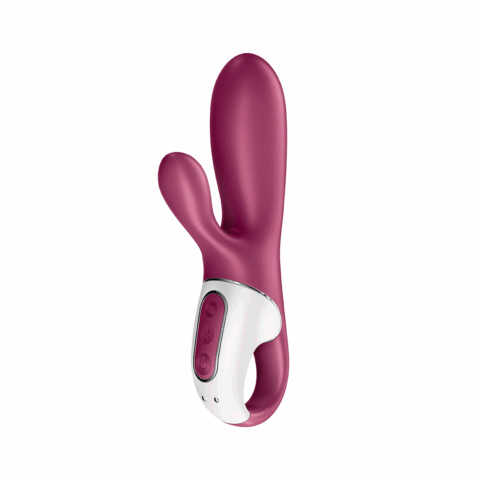 Hot Bunny - Verwarmende Konijnen Vibrator - Berry