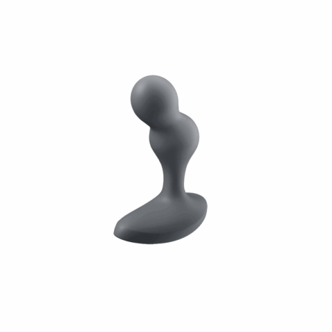 Deep Diver - Vibrerende Anale Plug - Donkergrijs