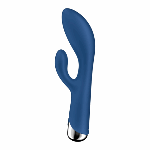 Spinning Rabbit 1 - Rotating Rabbit Vibrator - Blauw