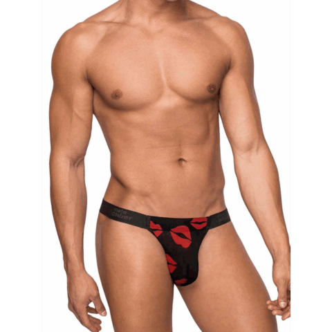 Microstring - L/XL - Zwart