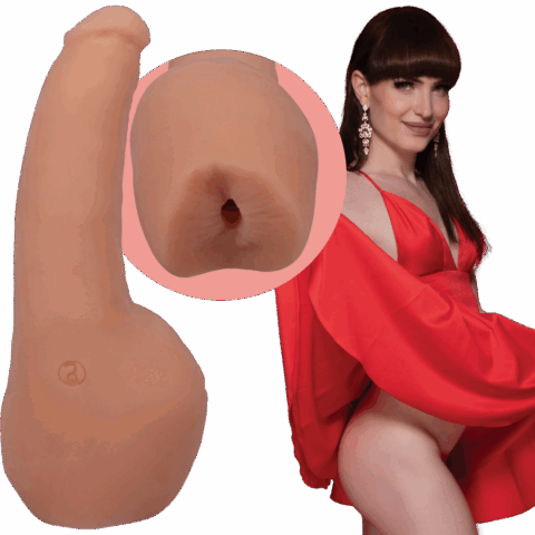 Natalie Mars - Dildo met Penetreerbare Achterkant - Transmeisjes