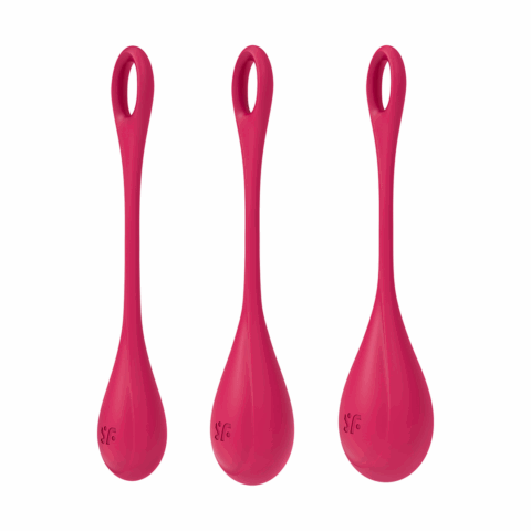Yoni Power 1 - Kegel Ball Set - Rood