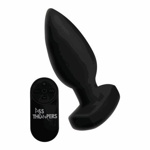 Gladde Vibrerende Anale Plug met Afstandsbediening