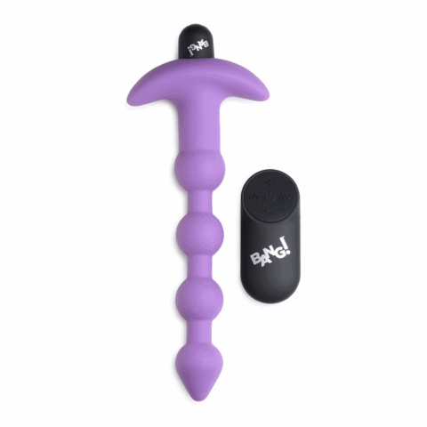 Vibrerende Siliconen Anale Parels en Afstandsbediening