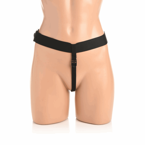 Bum-Tastic - Silicone Anale Plug met Harnas en Afstandsbediening