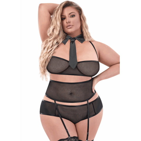 Kantoor Romper - 2X - Zwart