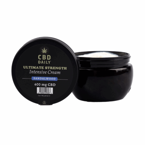 CBD Daily Ultimate Strength Intensive Cream - Sandalwood - 5 oz / 142 g