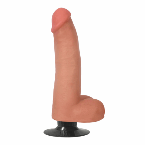 Vibrerende Dildo met Ballen - 8 / 20,5 cm