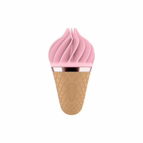 Zoete Traktatie - Stimulerende Tongspinnator - Roze/Bruin