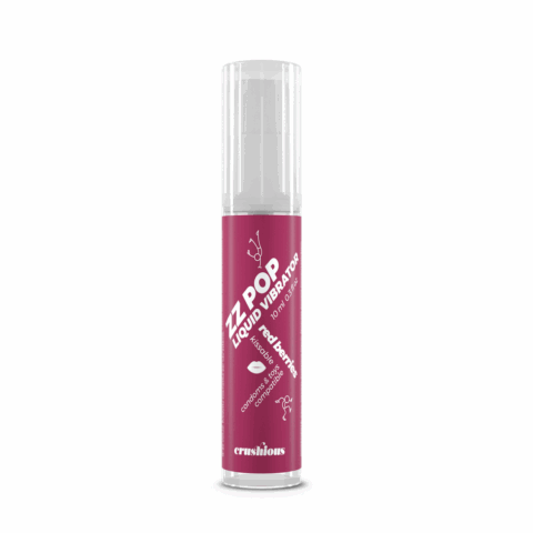 ZZ Pop - Kussbare Vloeibare Vibrator - Rode Bessen - 0,3 fl oz / 10 ml