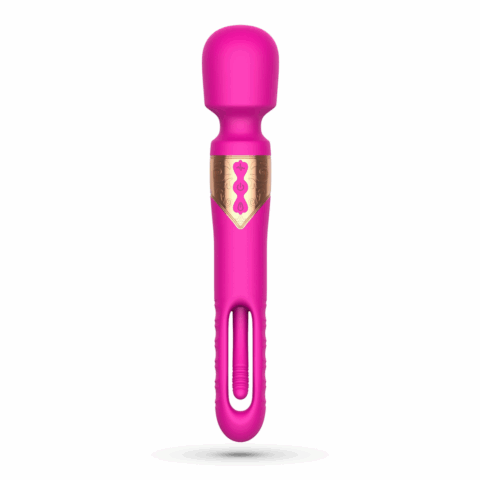 Big Ben - Dual Wand Massager met Flicker - Roze
