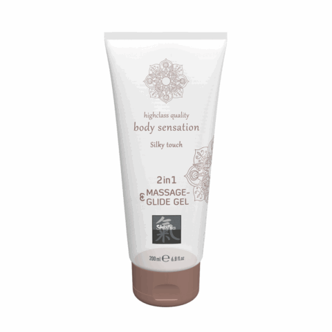 Silky Touch - 2 in 1 Massage en Glide Gel - 7 fl oz / 200 ml
