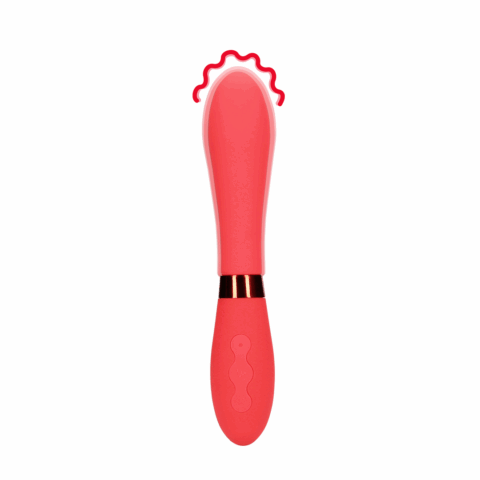 Siliconen Smooth Vibrator - Salsa