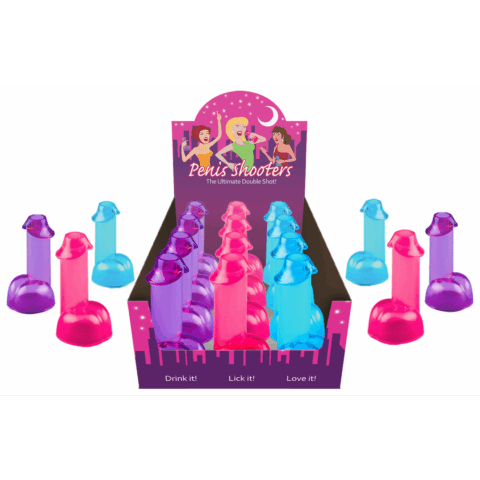 Set van 12 Penis Shooters