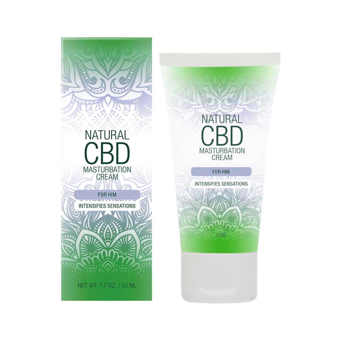 Natuurlijke CBD - Masturba crème voor Hem - 2 fl oz / 50 ml