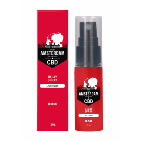 Original CBD uit Amsterdam - Delay Spray - 0,5 fl oz / 15 ml
