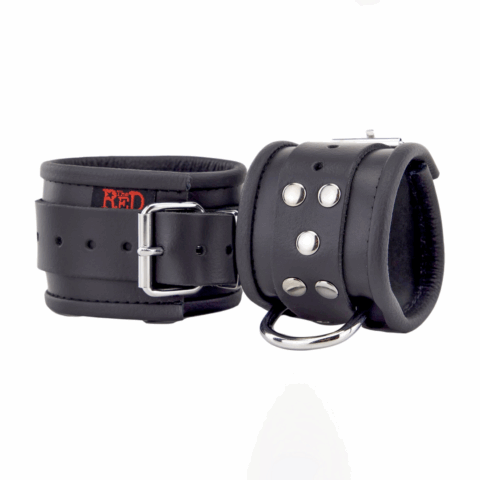 Leren Handboeien - Zwart