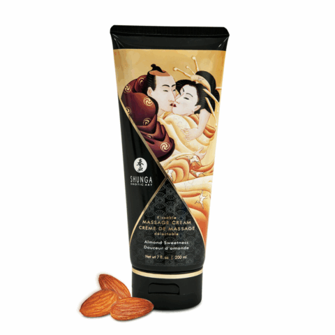 Kusbare Massagecrème - Amandelzoetheid - 7 floz / 200 ml