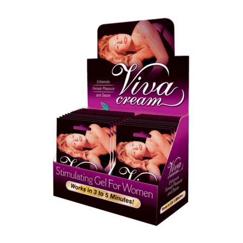 Viva Cream - Opwindingsgel - 24 Stuks