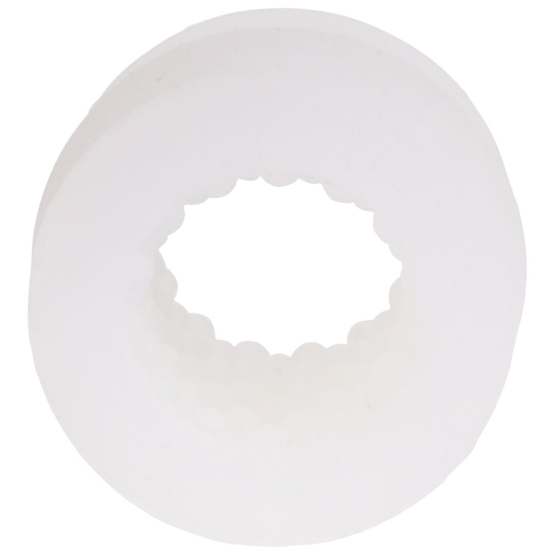 Helpen Hoofd Siliconen - Masturbator Mouw - Frost - Afbeelding 3