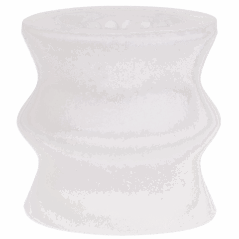 Glow Helping Head Silicone - Masturbator Sleeve - Frost / Green Glow